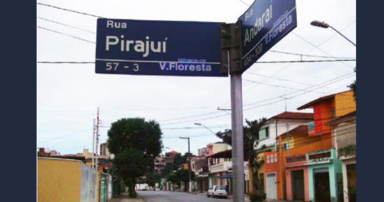 Rua Pirajuí